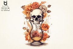 Hourglass Skull Floral Sublimation Bundle Product Image 5