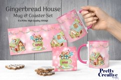Gingerbread House Mug and Coaster Set Product Image 3