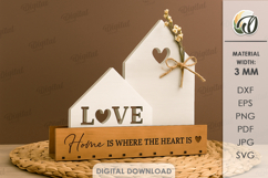 House Decor Stands Bundle Laser Cut. Standing Decor SVG Product Image 2