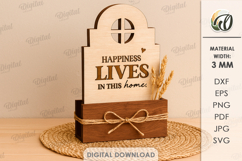 House Decor Stands Bundle Laser Cut. Standing Decor SVG Product Image 4