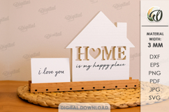 House Decor Stands Bundle Laser Cut. Standing Decor SVG Product Image 6