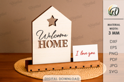 House Decor Stands Bundle Laser Cut. Standing Decor SVG Product Image 11