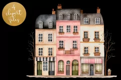 Life In Paris Clipart - 4 PNG Files Product Image 3