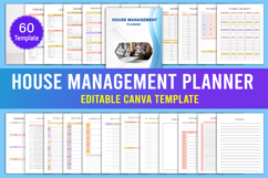 House Management Planner Canva Product Image 1