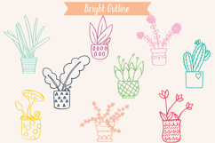 House Plants Color, Cactus, Flower Pot, Hanging Indoor Plant Product Image 13