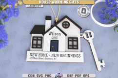 Housewarming Gifts Laser Cut Bundle, Custom Name Keychains Product Image 12