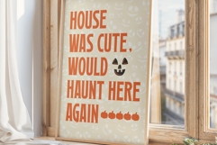 Funny Haunted House Print Product Image 3