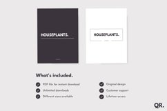 Plant Care Planner - Printable Houseplants Journal Product Image 2