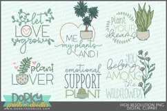 Huge Bundle of 36 House Plant Designs for Sublimation Product Image 4