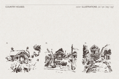 Countryside House Sketch Collection Product Image 3