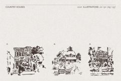 Countryside House Sketch Collection Product Image 5