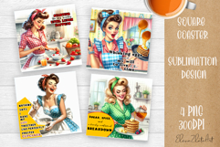 Pin Up Girl Coaster - Sarcastic Quote Coaster Product Image 1