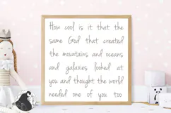 Christian Quote SVG, Tote Bag PNG, Sign Design Product Image 3