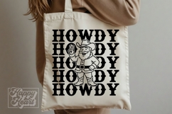Christmas Howdy SVG PNG - Western Cowboy Santa Christmas Product Image 4