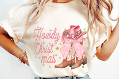 Howdy Christmas Sublimation, Christmas Png Product Image 3