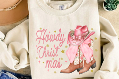 Howdy Christmas Sublimation, Christmas Png Product Image 2