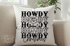 Howdy Christmas SVG PNG - Cowboy Santa Western Christmas Product Image 1