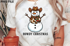 Howdy Christmas Png, Sublimation Design Product Image 2