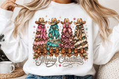 Howdy Christmas Png, Western Christmas Product Image 3