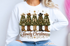 Howdy Christmas PNG, Western Christmas Product Image 3