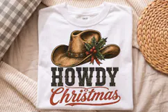 Howdy Christmas PNG, Western Christmas png Product Image 4
