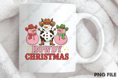 Howdy Christmas PNG Western Cowboy Product Image 3
