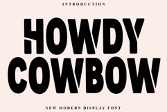 Howdy Cowbow Product Image 1