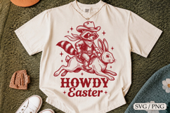 Howdy Easter, Easter SVG, Cowboy Easter, Retro Easter, Funny Product Image 1