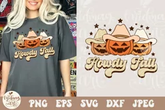 Howdy Fall SVG PNG, Howdy Cow Print Svg, Fall Shirt Svg Product Image 2