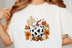 Howdy Fall PNG, Fall Pumpkin PNG Product Image 3