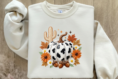 Howdy Fall PNG, Fall Pumpkin PNG Product Image 4