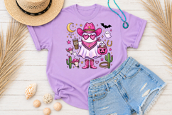 Howdy Halloween Ghost Sublimation, Cowboy Hat Cowgirl Ghost Product Image 3