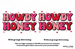 Howdy Honey Png | Western Png Valentines Sublimation 