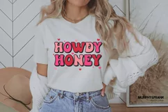 Howdy Honey Png | Western Png Valentines Sublimation 