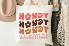 Howdy Valentine SVG, Valentine's Day SVG Design Product Image 3