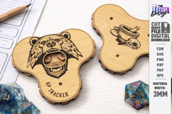 DND Health Point Tracker Laser Cut | HP Tracker Glowforge Product Image 1