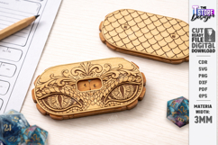 DND Health Point Tracker Laser Cut | HP Tracker Glowforge Product Image 1