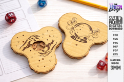 DND Health Point Trackers Laser Cut | HP Tracker Glowforge Product Image 3