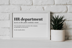 Funny Office Definition Wall Art, Office Decor SVG, PNG. Product Image 2
