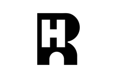 HR RH logo design Product Image 1