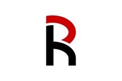 HR RH logo design Product Image 1