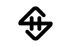 HS SH Logo Design Product Image 1