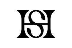 HS SH Logo Design Product Image 1