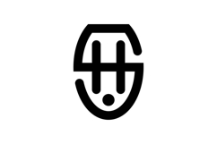 HS SH Logo Design Product Image 1