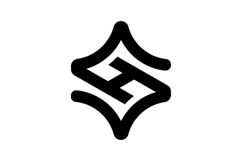 HS SH Logo Design Product Image 1