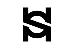 HS SH Logo Design Product Image 1