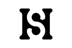 HS SH Logo Design Product Image 1