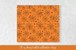 Halloween Tumbler Sublimation Wrap. Vol.1 Tumbler Design Product Image 3