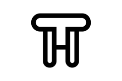 HT TH logo design Product Image 1