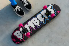 Hexitags Webfont Dripping Graffiti Display Font | Bold Urban Product Image 6